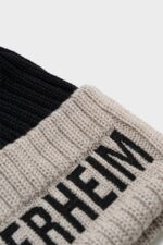 Accessories April Beanie Light Sand/Black Stutterheim Unisex 0V8X363 - Image 3