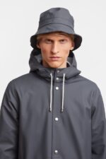 Accessories Beckholmen Bucket Hat Charcoal Stutterheim Unisex 0V8X352 - Image 2