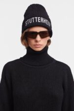 Accessories Big L Beanie Black Stutterheim Unisex 0V8X365 - Image 4
