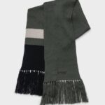 Accessories Fringe Scarf Green Stutterheim Unisex 0V8X375