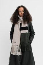Accessories Fringe Scarf Light Sand Stutterheim Unisex 0V8X376 - Image 2