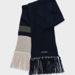 Accessories Fringe Scarf Navy Stutterheim Unisex 0V8X377