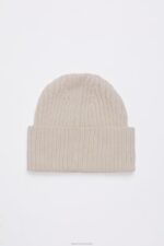 Accessories Logo Beanie Light Sand Stutterheim Unisex 0V8X369 - Image 4