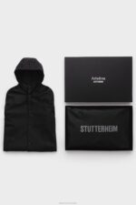 Clothing Arholma Raincoat Black Stutterheim Men 0V8X125 - Image 4