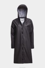 Clothing Camden Lightweight Parka Black Stutterheim Men 0V8X100 - Image 4