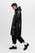 Clothing Camden Opal Parka Black Stutterheim Men 0V8X149 - Image 2