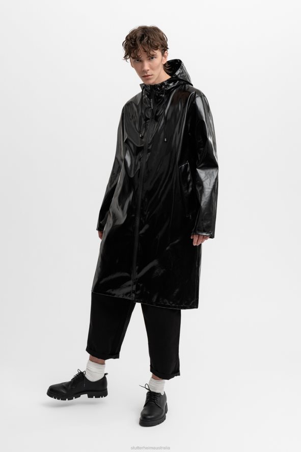 clothing_camden_opal_parka_black_stutterheim_men_0v8x149.jpg Clothing Camden Opal Parka Black Stutterheim Men 0V8X149 - Image 1