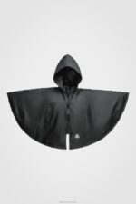 Clothing Concert Mini Winter Poncho Black Stutterheim Kids 0V8X429 - Image 4