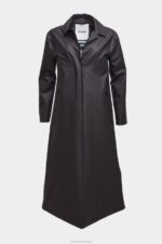 Clothing Hornstull Long Raincoat Black Stutterheim Women 0V8X78 - Image 4