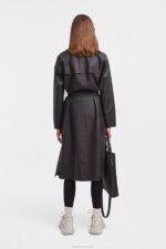 Clothing Kista Lightweight Trench Coat Black Stutterheim Women 0V8X80 - Image 3