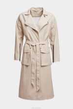 Clothing Kista Lightweight Trench Coat Oyster Stutterheim Women 0V8X81 - Image 4