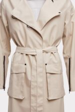 Clothing Kista Lightweight Trench Coat Oyster Stutterheim Women 0V8X81 - Image 8