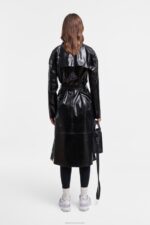 Clothing Kista Opal Trench Coat Black Stutterheim Women 0V8X183 - Image 3