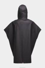 Clothing Lomma Lightweight Zip Poncho Black Stutterheim Women 0V8X82 - Image 6