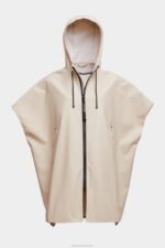 Clothing Lomma Lightweight Zip Poncho Oyster Stutterheim Women 0V8X83 - Image 4