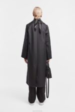 Clothing Mayfair Trench Coat Black Stutterheim Women 0V8X191 - Image 3