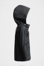 Clothing Mini Lightweight Kids Raincoat Black Stutterheim Kids 0V8X328 - Image 2