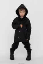 Clothing Mini Lightweight Kids Raincoat Black Stutterheim Kids 0V8X328 - Image 8