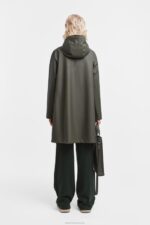 Clothing Mosebacke Lightweight Raincoat Green Stutterheim Women 0V8X31 - Image 4
