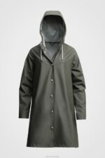 Clothing Mosebacke Lightweight Raincoat Green Stutterheim Women 0V8X31 - Image 5