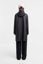 Clothing Mosebacke Lightweight Zip Raincoat Black Stutterheim Women 0V8X7 - Image 3