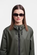 Clothing Mosebacke Lightweight Zip Raincoat Green Stutterheim Women 0V8X6 - Image 7