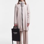 Clothing Mosebacke Lightweight Zip Raincoat Light Sand Stutterheim Women 0V8X5