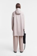 Clothing Mosebacke Lightweight Zip Raincoat Light Sand Stutterheim Women 0V8X5 - Image 3