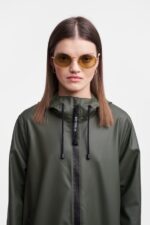 Clothing Mosebacke Long Lightweight Zip Raincoat Green Stutterheim Women 0V8X8 - Image 7