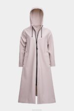 Clothing Mosebacke Long Lightweight Zip Raincoat Light Sand Stutterheim Women 0V8X11 - Image 4