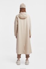 Clothing Mosebacke Long Lightweight Zip Raincoat Oyster Stutterheim Women 0V8X10 - Image 4