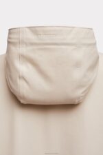 Clothing Mosebacke Long Lightweight Zip Raincoat Oyster Stutterheim Women 0V8X10 - Image 9