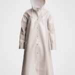 Clothing Mosebacke Long Opal Raincoat Light Sand Stutterheim Women 0V8X76