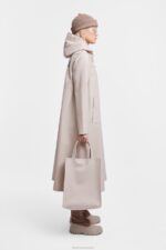 Clothing Mosebacke Long Print Raincoat Light Sand Stutterheim Women 0V8X74 - Image 2