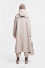 Clothing Mosebacke Long Print Raincoat Light Sand Stutterheim Women 0V8X74 - Image 3