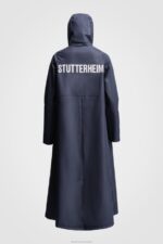 Clothing Mosebacke Long Print Raincoat Navy Stutterheim Women 0V8X72 - Image 6