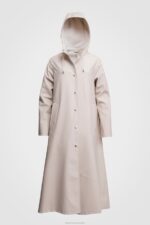 Clothing Mosebacke Long Raincoat Light Sand Stutterheim Women 0V8X34 - Image 5
