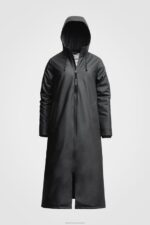 Clothing Mosebacke Long Winter Raincoat Black Stutterheim Women 0V8X204 - Image 4