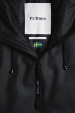 Clothing Mosebacke Long Winter Raincoat Black Stutterheim Women 0V8X204 - Image 7