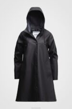 Clothing Mosebacke Raincoat Black Stutterheim Women 0V8X19 - Image 4
