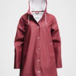 Clothing Mosebacke Raincoat Burgundy Stutterheim Women 0V8X203