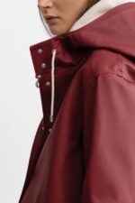 Clothing Mosebacke Raincoat Burgundy Stutterheim Women 0V8X203 - Image 6