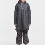 Clothing Mosebacke Raincoat Charcoal Stutterheim Women 0V8X20