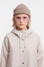 Clothing Mosebacke Raincoat Light Sand Stutterheim Women 0V8X26 - Image 7