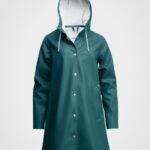Clothing Mosebacke Raincoat Petrol blue Stutterheim Women 0V8X201