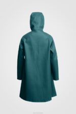 Clothing Mosebacke Raincoat Petrol blue Stutterheim Women 0V8X201 - Image 3