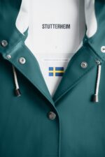 Clothing Mosebacke Raincoat Petrol blue Stutterheim Women 0V8X201 - Image 4
