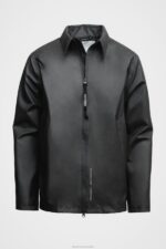 Clothing Notting Hill Lightweight Overshirt Black Stutterheim Men 0V8X213 - Image 5
