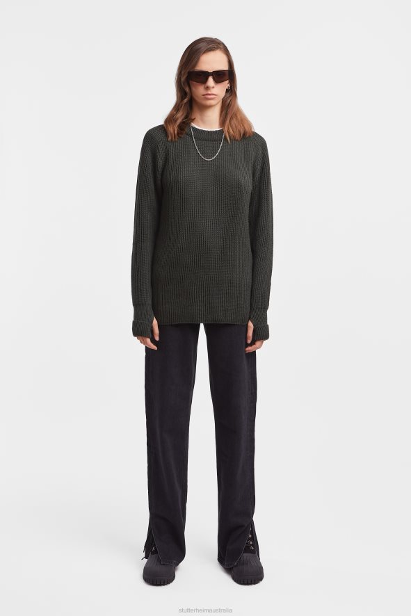 clothing_original_sweater_green_stutterheim_women_0v8x86.jpg Clothing Original Sweater Green Stutterheim Women 0V8X86 - Image 1