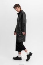 Clothing Portabello Lightweight Parka Black Stutterheim Men 0V8X217 - Image 2